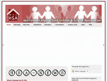 Tablet Screenshot of mhshsa.com